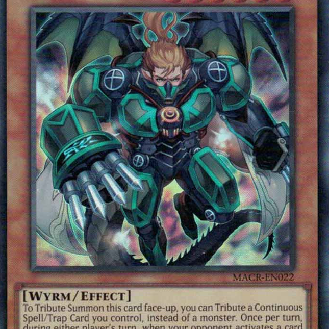 Dinomight Knight, the True Dracofighter [MACR-EN022] Ultra Rare