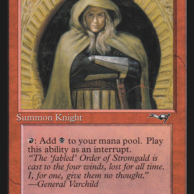 Agent of Stromgald (Arms Crossed) [Alliances]