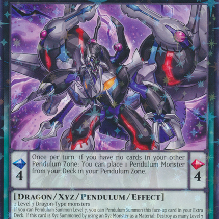 yugioh odd eyes rebellion dragon deck ES01-AE038 Odd-Eyes Rebellion Dragon Overlord (SER)