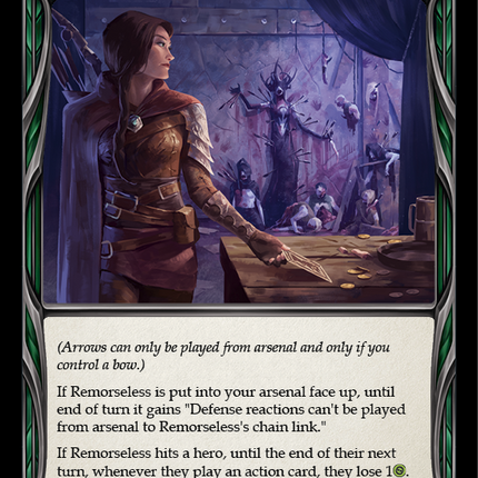 Remorseless [CRU123] (Crucible of War)  1st Edition Normal