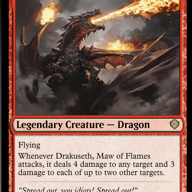 Drakuseth, Maw of Flames [Starter Commander Decks]