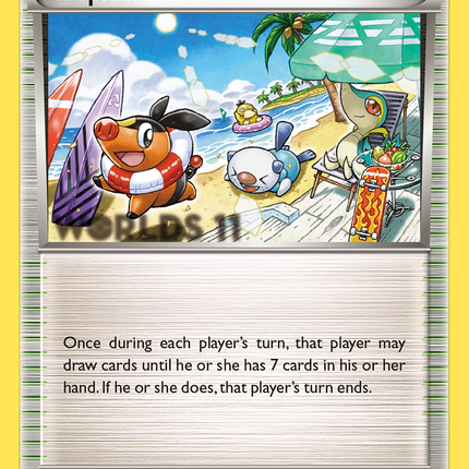 Tropical Beach (BW28) [Black & White: Black Star Promos]