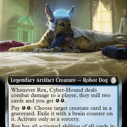 Rex, Cyber-Hound (Extended Art) [Fallout]