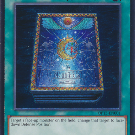 Book of Moon [OP13-EN001] Ultimate Rare