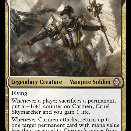 Carmen, Cruel Skymarcher [The Lost Caverns of Ixalan Commander]
