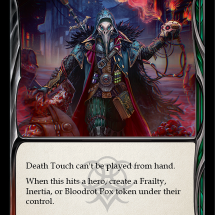 Death Touch (Red) [UZU008] (Outsiders Uzuri Blitz Deck)