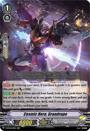 Cosmic Hero, Grandrope (V-BT08/013EN RRR) [Silverdust Blaze]