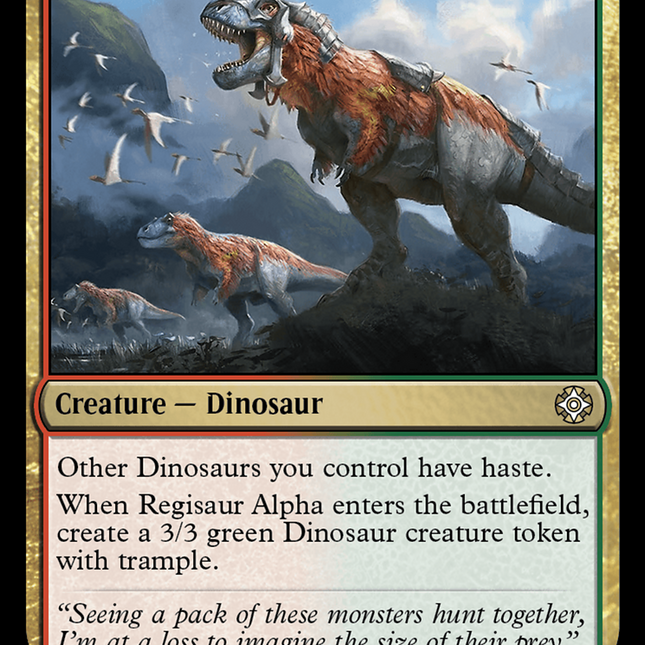 Regisaur Alpha [The Lost Caverns of Ixalan Commander]