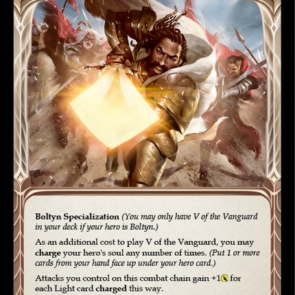 V of the Vanguard [BOL009] (Monarch Boltyn Blitz Deck)