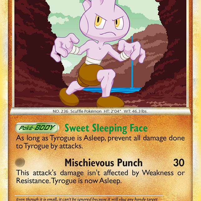 Tyrogue (36/95) [HeartGold & SoulSilver: Call of Legends]