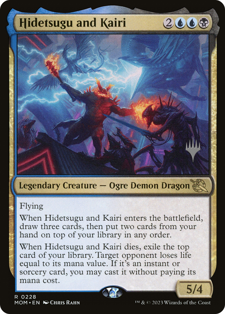 Hidetsugu and Kairi (Promo Pack) [March of the Machine Promos] – TokenMTG