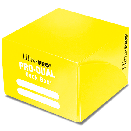 Ultra PRO: Deck Box - PRO-Dual (Standard - Yellow)
