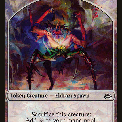one piece japanese booster box Eldrazi Spawn // Spider Double-Sided Token [Commander Masters Tokens] main image 1