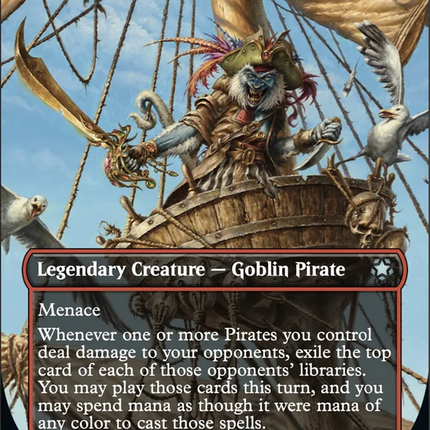 Breeches, Brazen Plunderer (Borderless) [The Lost Caverns of Ixalan Special Guests]