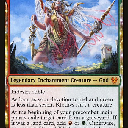 Klothys, God of Destiny [Theros Beyond Death]