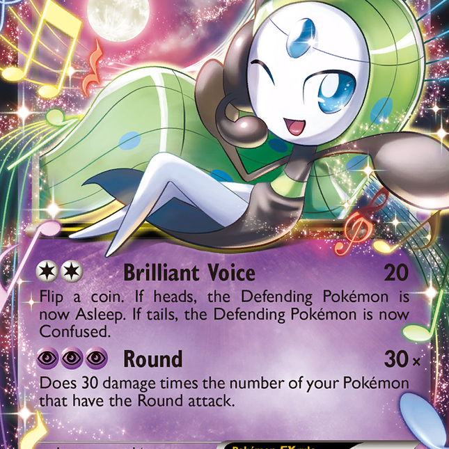 Meloetta EX (RC11/RC25) [Black & White: Legendary Treasures]