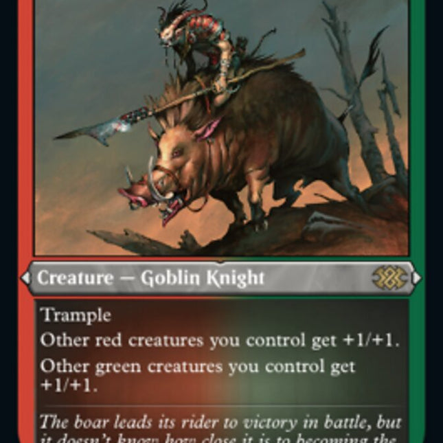 Boartusk Liege (Foil Etched) [Double Masters 2022]