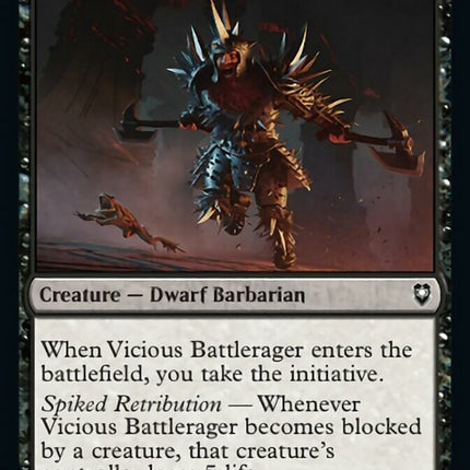 Vicious Battlerager [Commander Legends: Battle for Baldur's Gate]
