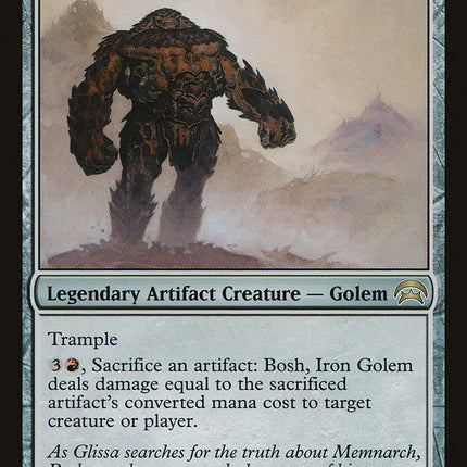 Bosh, Iron Golem [Planechase]