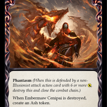 Embermaw Cenipai (Yellow) [UPR028] (Uprising)  Rainbow Foil