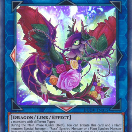 Crossrose Dragon [DUOV-EN015] Ultra Rare