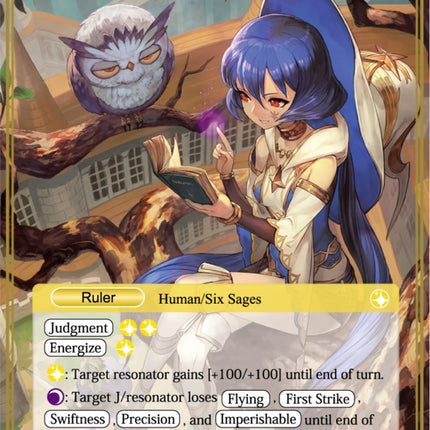 Zero, Six Sage of Light // Zero, Master of the Magic Saber (Textured Foil) (CFC-015/J) [Curse of the Frozen Casket]