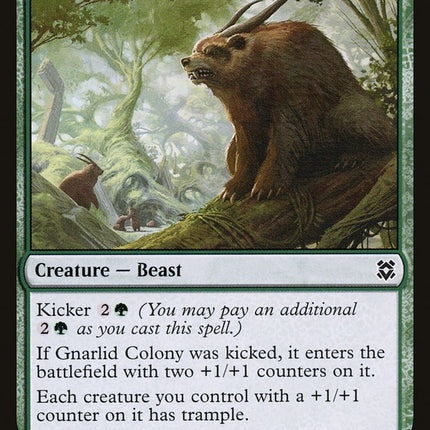Gnarlid Colony [Zendikar Rising]