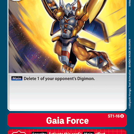Gaia Force [ST1-16] [Starter Deck: Gaia Red]
