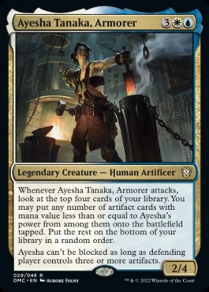 Ayesha Tanaka, Armorer [Dominaria United Commander] – TokenMTG