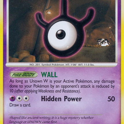 Unown W (80/146) [Diamond & Pearl: Legends Awakened]