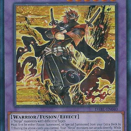 Meizen the Battle Ninja [DABL-EN040] Ultra Rare