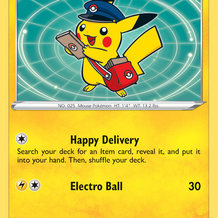 Special Delivery Pikachu (SWSH074) [Sword & Shield: Black Star Promos]