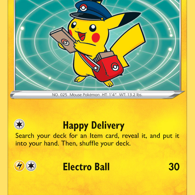 Special Delivery Pikachu (SWSH074) [Sword & Shield: Black Star Promos]