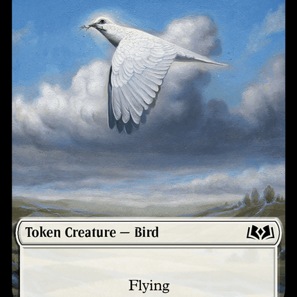 Bird // Food (0011) Double-Sided Token [Wilds of Eldraine Tokens]