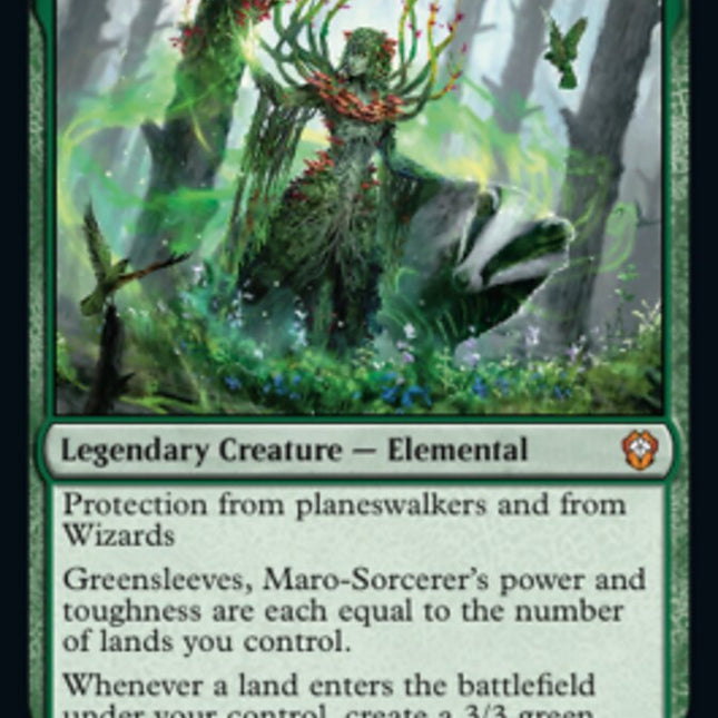 mtg dominaria green cards Greensleeves, Maro-Sorcerer [Dominaria United Commander] – TokenMTG