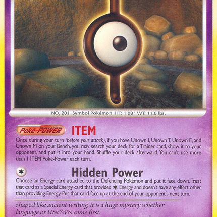 Unown I (37/123) [Diamond & Pearl: Mysterious Treasures]