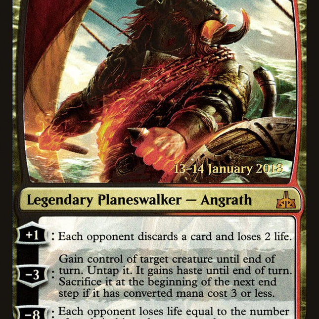 Angrath, the Flame-Chained [Rivals of Ixalan Prerelease Promos]