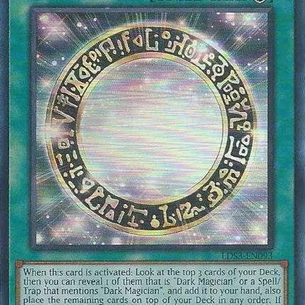 Dark Magical Circle (Blue) [LDS3-EN093] Ultra Rare