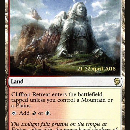 Clifftop Retreat [Dominaria Prerelease Promos]