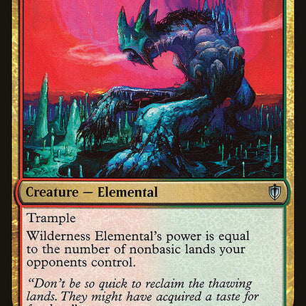 Wilderness Elemental [Commander 2016]