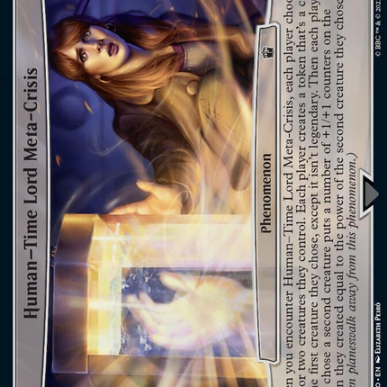 Human-Time Lord Meta-Crisis [Planechase]