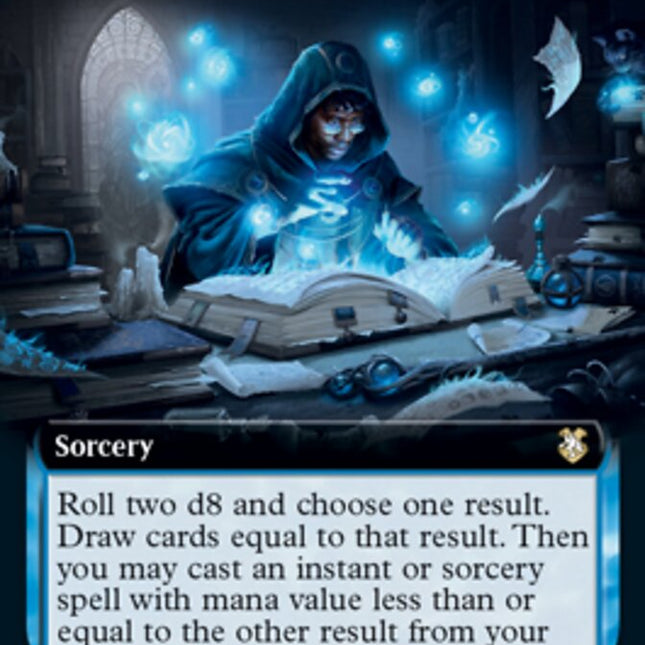 Arcane Endeavor (Extended Art) [Dungeons & Dragons: Adventures in the Forgotten Realms Commander]