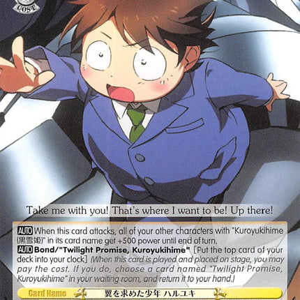 The Boy Who Wanted Wings, Haruyuki (AW/S18-E016 C) [Accel World]