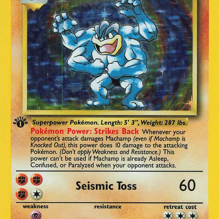Machamp (8/102) (Shadowless) [Base Set 1st Edition]