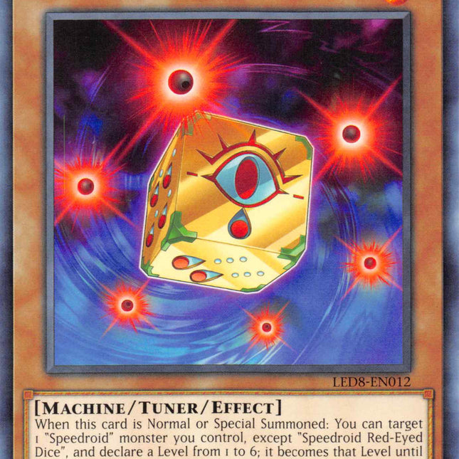 Speedroid Red-Eyed Dice [LED8-EN012] Common