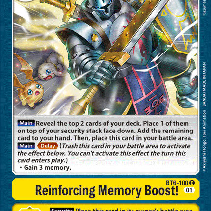 Reinforcing Memory Boost! [BT6-100] [Double Diamond]