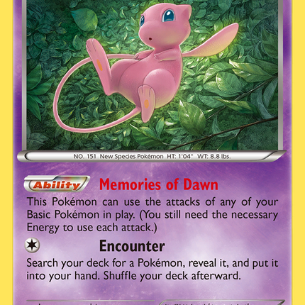 Mew (29/124) [XY: Fates Collide]