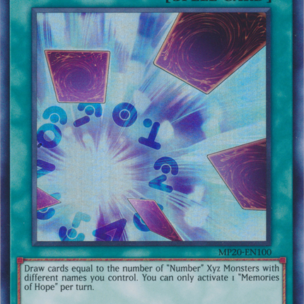 Memories of Hope [MP20-EN100] Ultra Rare