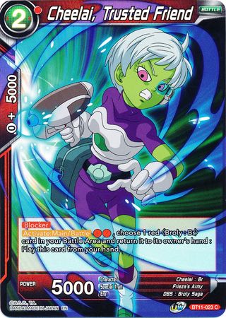 Cheelai, Trusted Friend (BT11-023) [Vermilion Bloodline 2nd Edition] –  TokenMTG