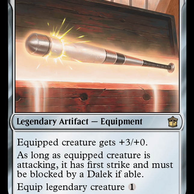 Ace's Baseball Bat (Surge Foil) [Doctor Who]